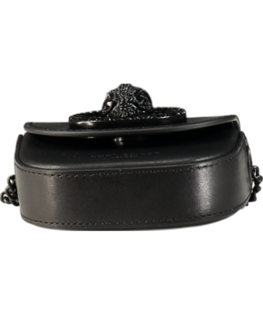 Kurt Geiger Black Micro Drench Chelsea Saddle Bag