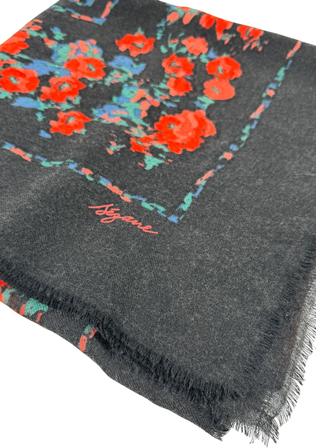 Sezane Multicoloured Pio Scarf  Helin Print