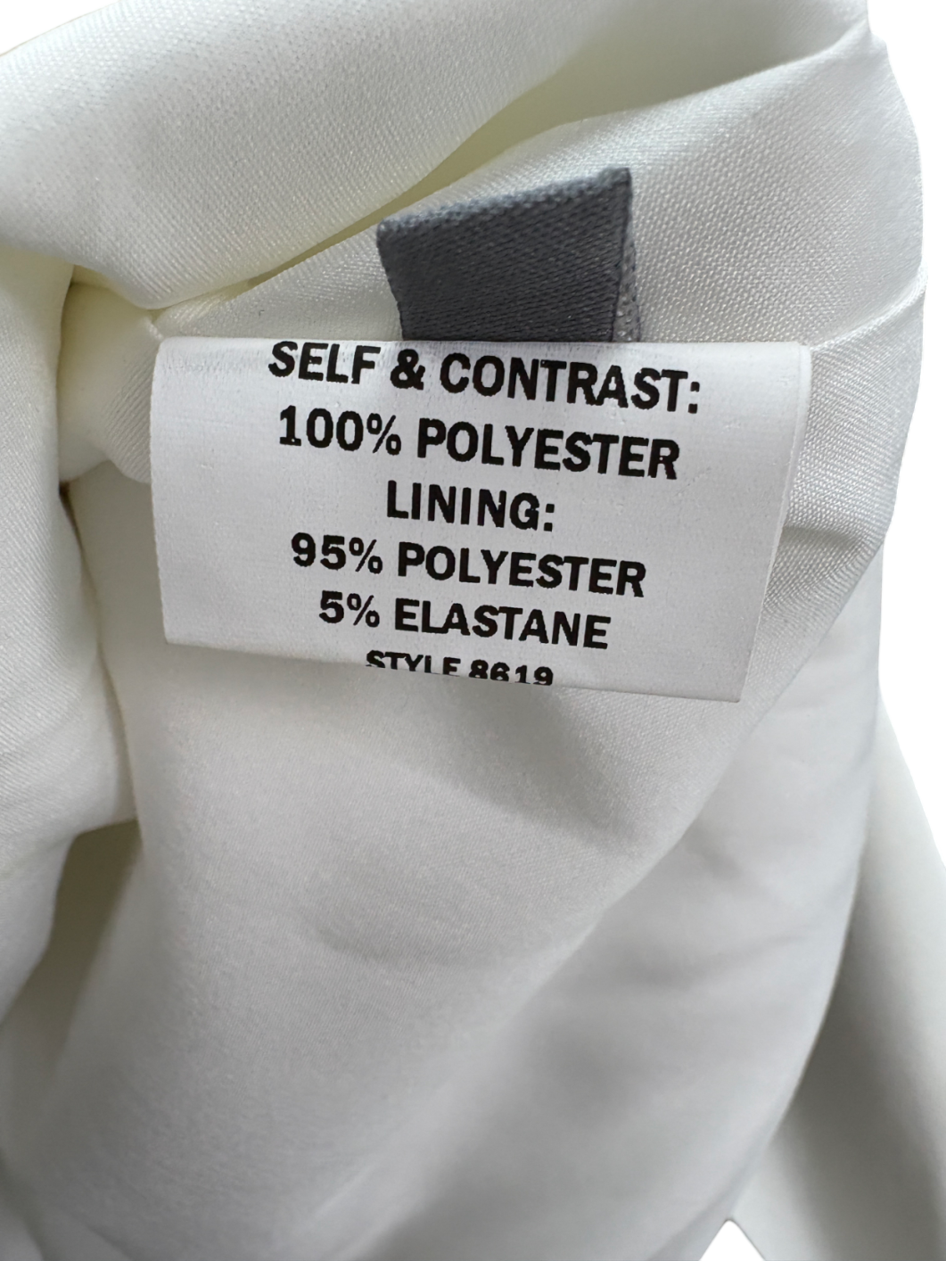 Michaela Louisa White Ruffle Hem Bolero Jacket UK 14