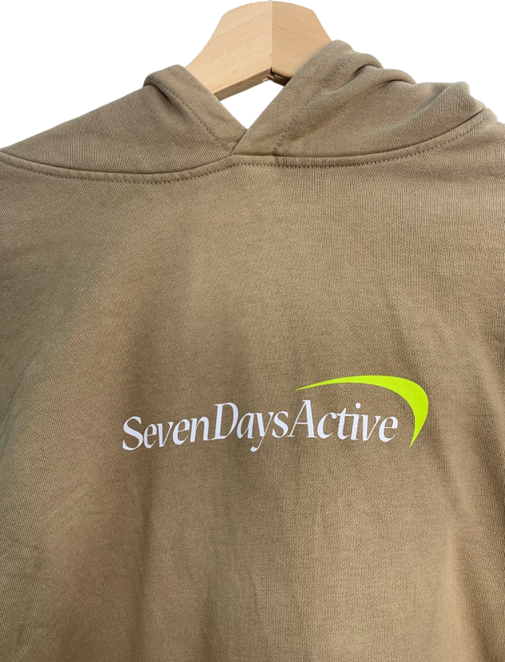 7 Days Active Brown Hoodie Medium