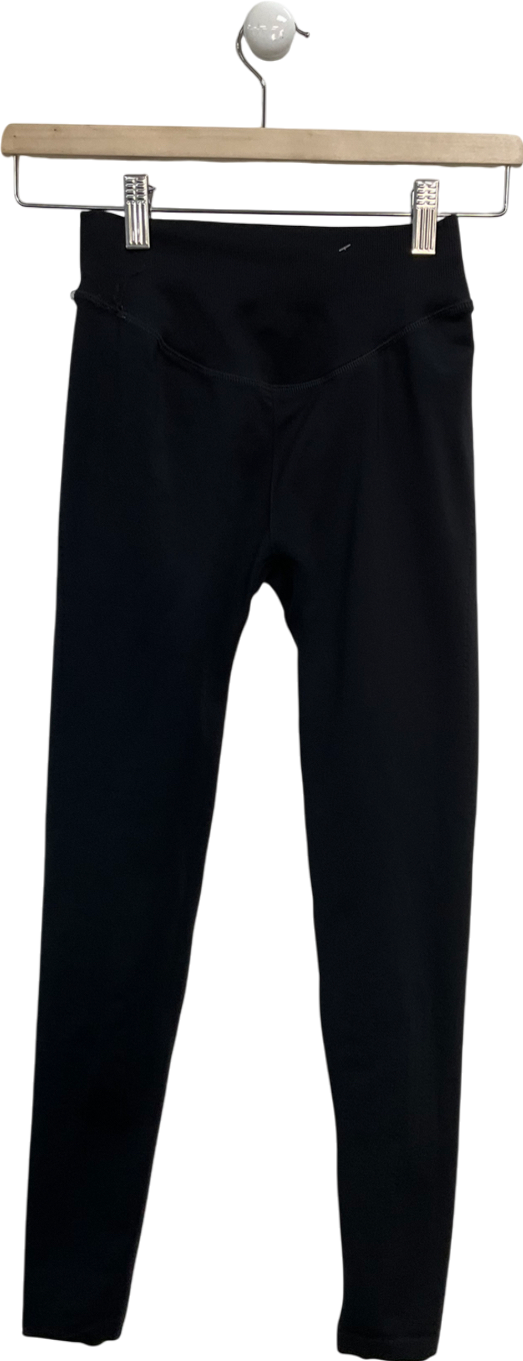 gymshark Black Seamless High Waist Leggings UK S