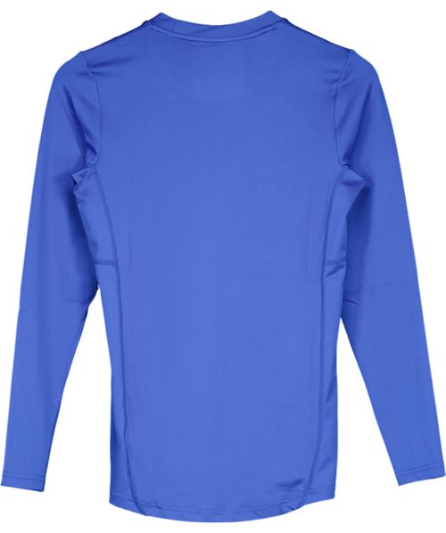 Castore Blue Long Sleeve Baselayer Top UK S
