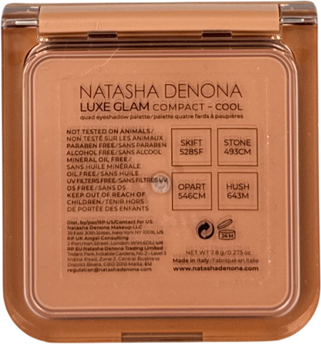 Natasha Denona Luxe Glam Compact Eyeshadow Palette Cool 15g