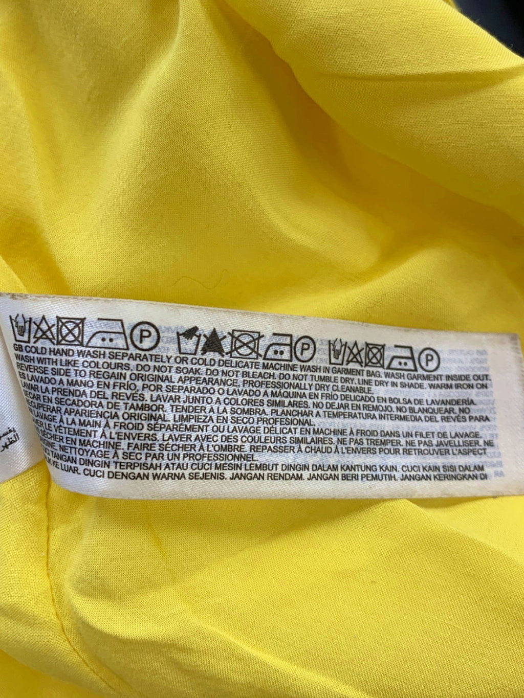 Forever New Yellow Cutout Midi Dress UK 4