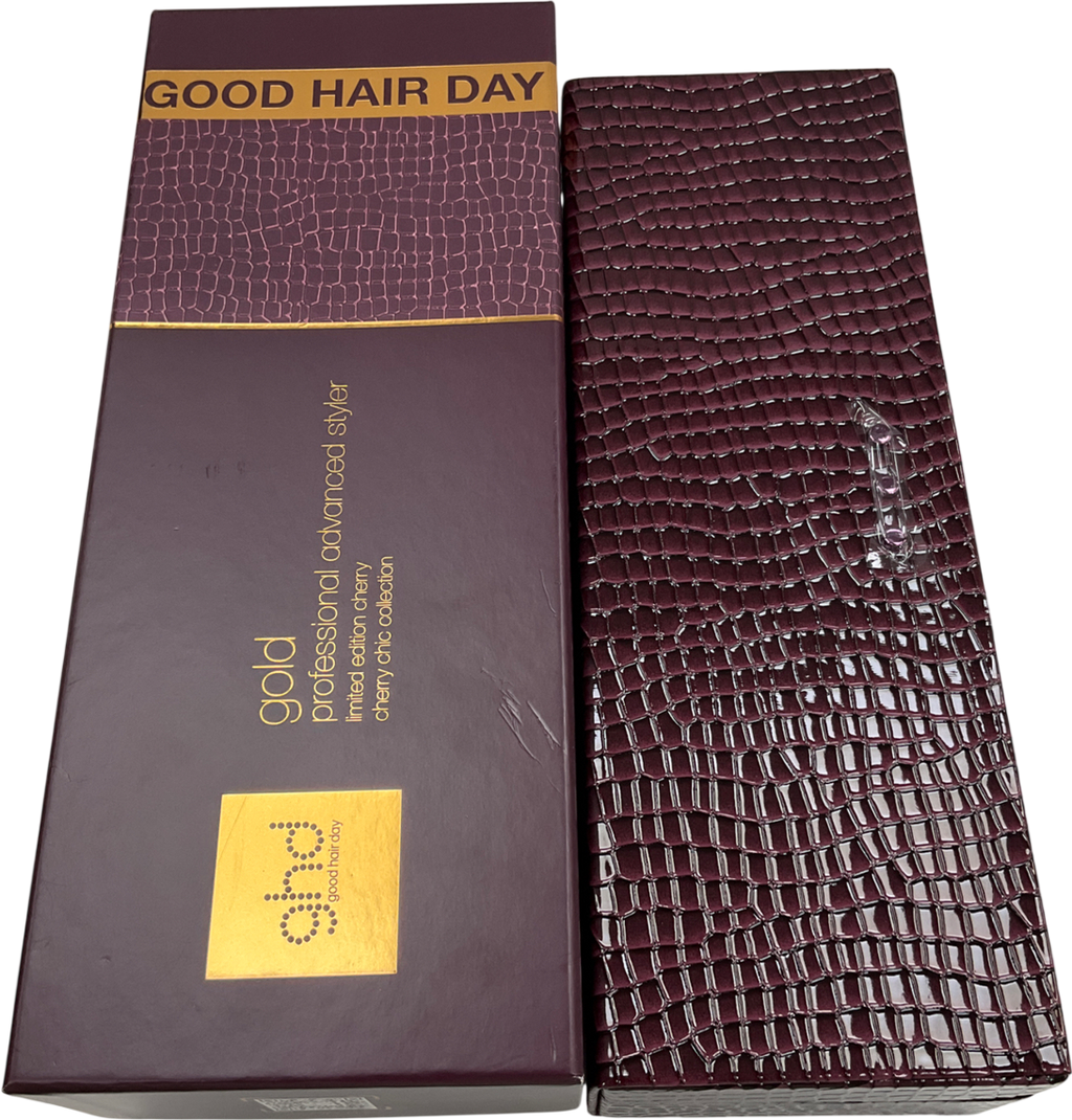 GHD Gold Hair Straightener In Cherry Chic Purple One size