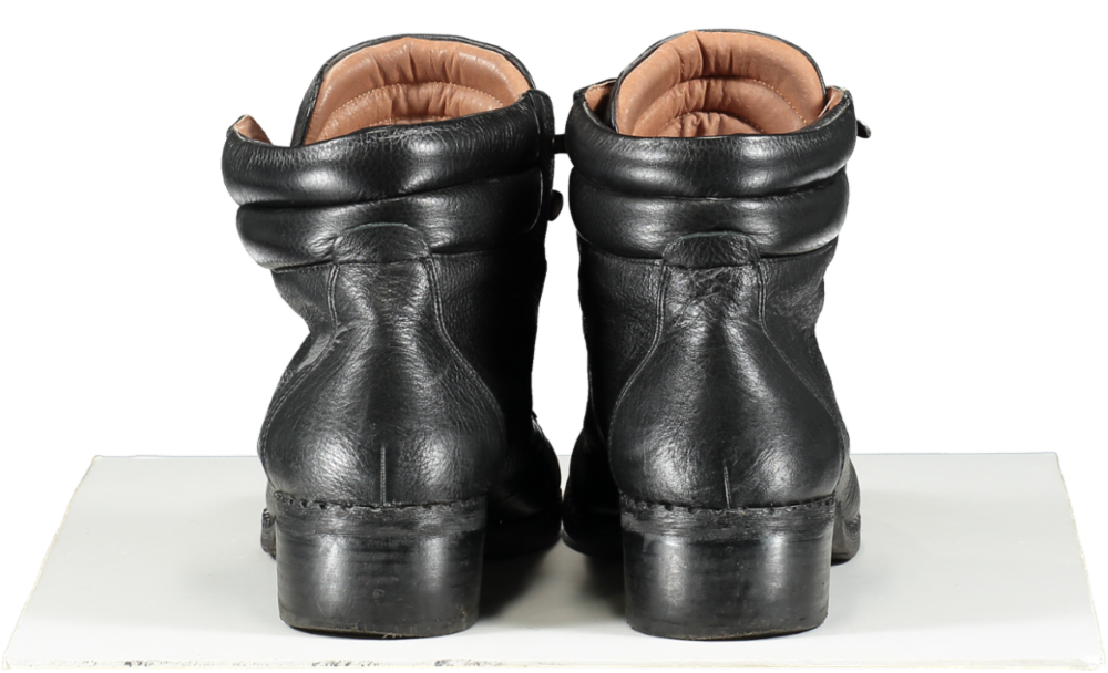 Gentle Souls Black Leather Brooklyn Ankle Boot UK 8 EU 41 👠