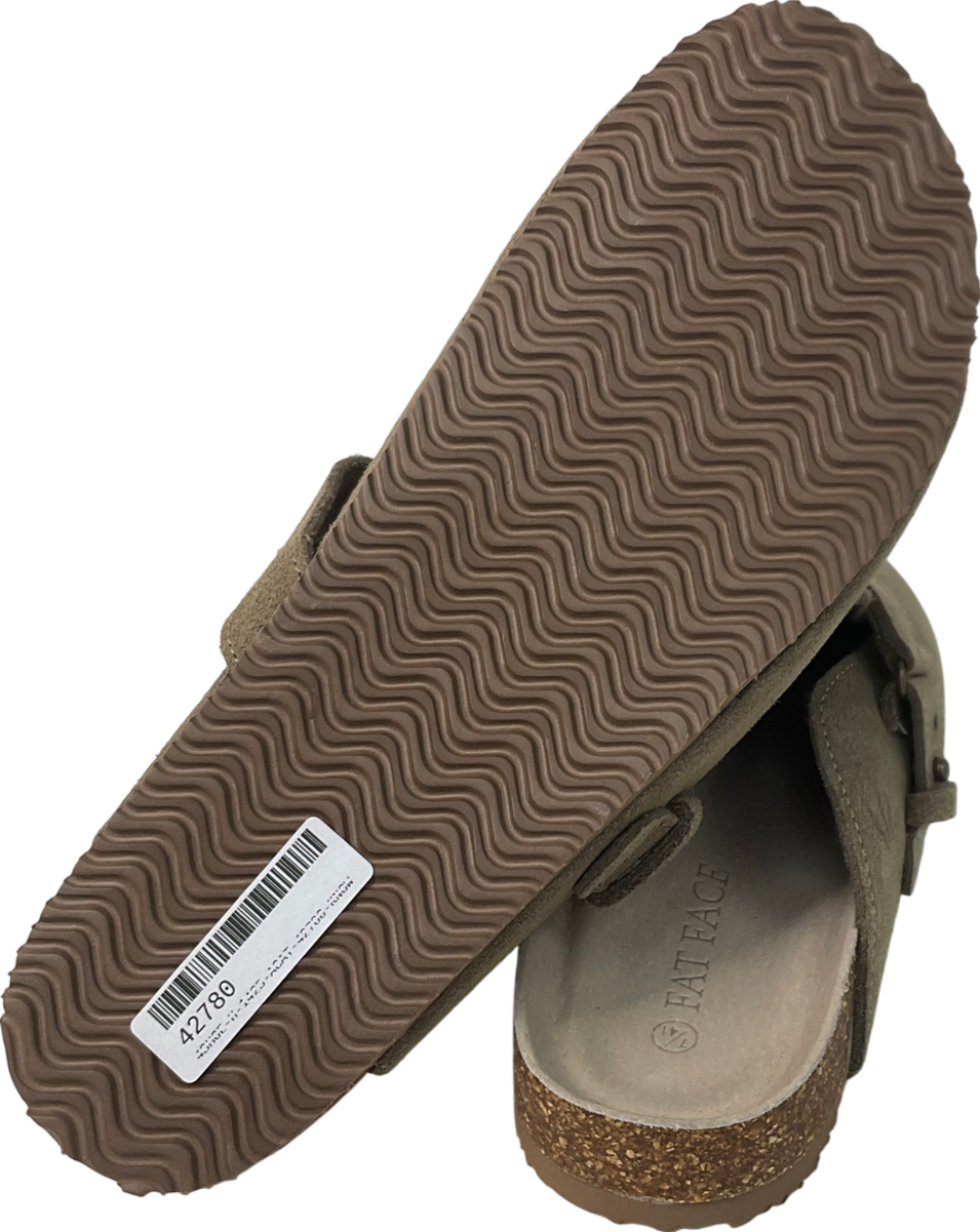 fat face Brown Stone Elsie Outdoor Slippers UK 7 EU 41 👞