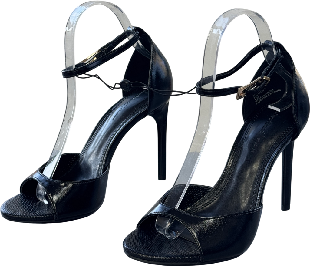 River Island Black Closed Back Heels UK 4 EU 37 👠