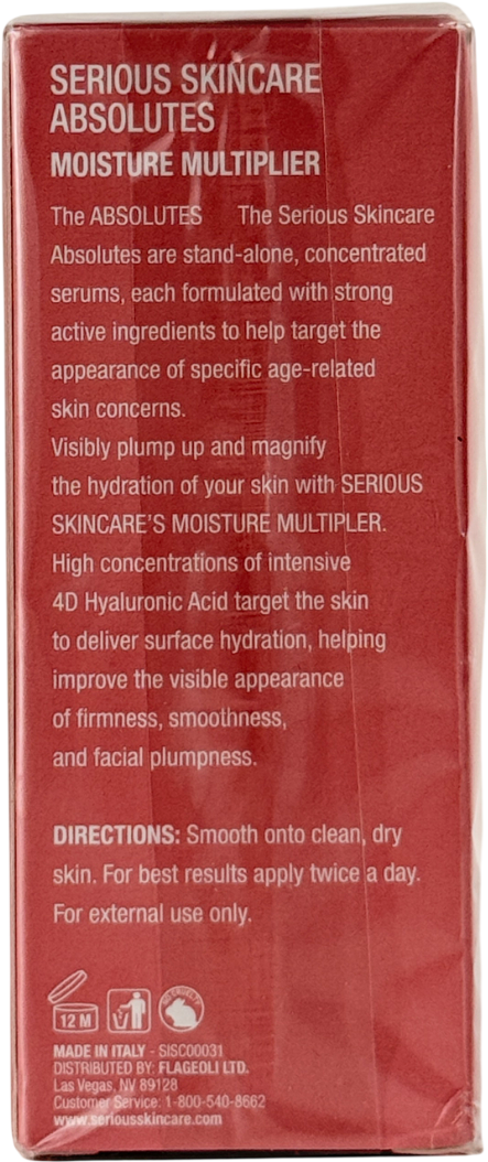 Serious Skincare Absolutes Moisture Multiplier 30ml