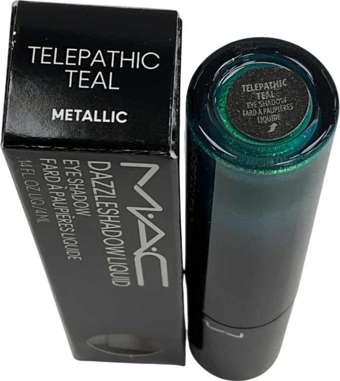 MAC Dazzleshadow Liquid Glitter Telepathic Teal 4ml