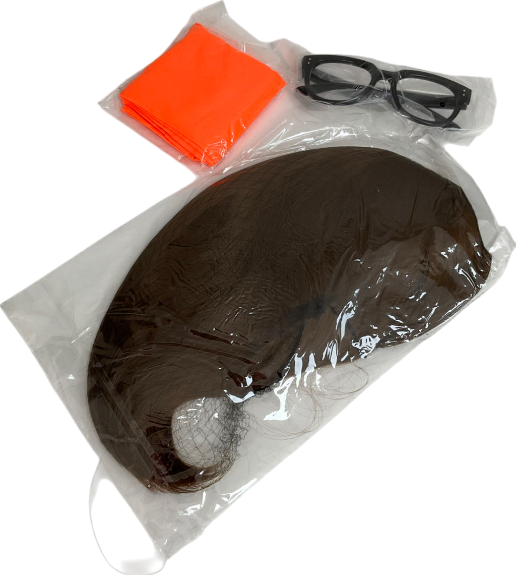 Starlinela Orange Mystery Babe 5 Piece Costume Set UK S/M