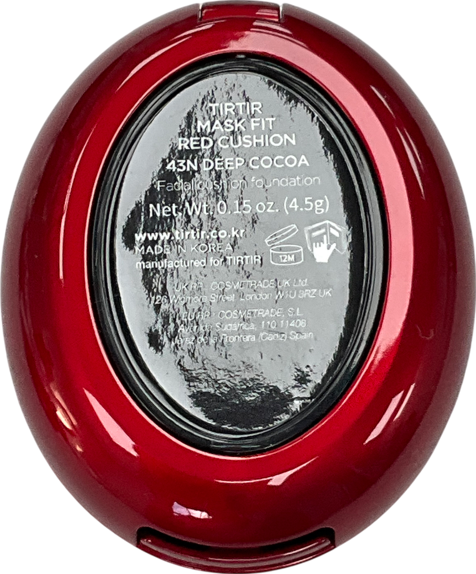 tirtir Mask Fit Red Cushion Foundation 43n 4.5