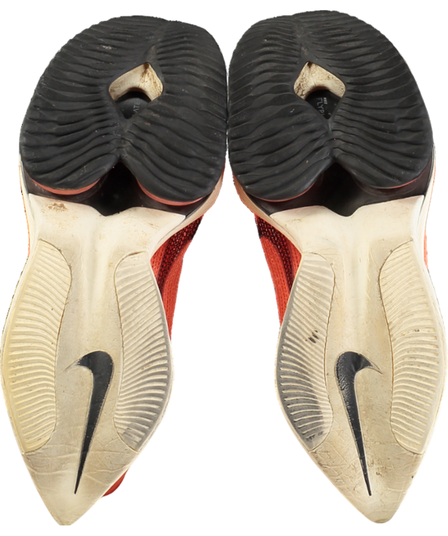 Nike Orange Black Air Zoom Alphafly Trainers UK 6 EU 39 👠