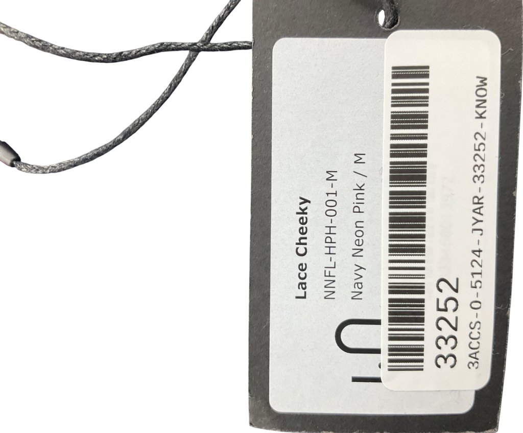 Understatement Blue Lace Cheeky Briefs UK M