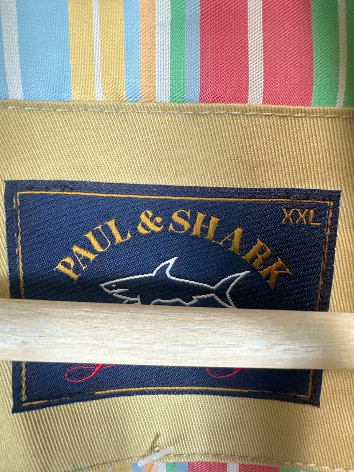 Paul & Shark Beige Lightweight Jacket UK XXL