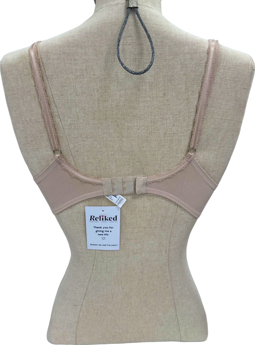 Wacoal Beige Floral Lace Underwire Bra UK 32C