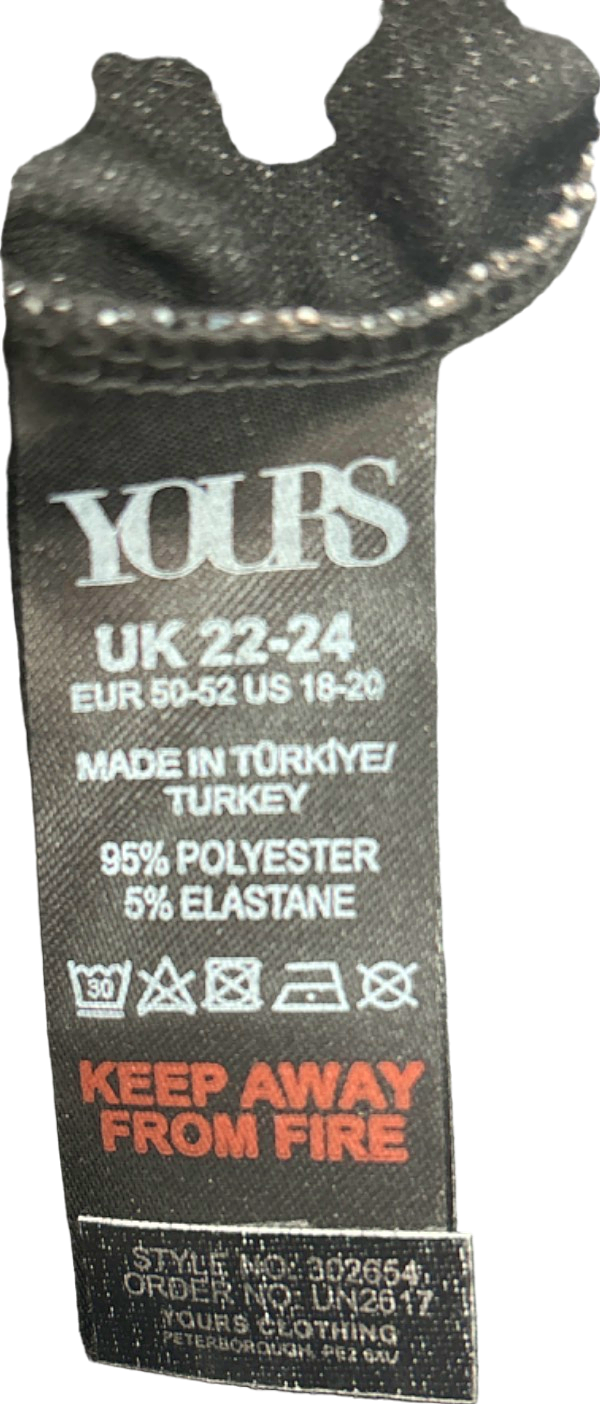 Yours Multi Leopard Print Hooded Top UK 22-24