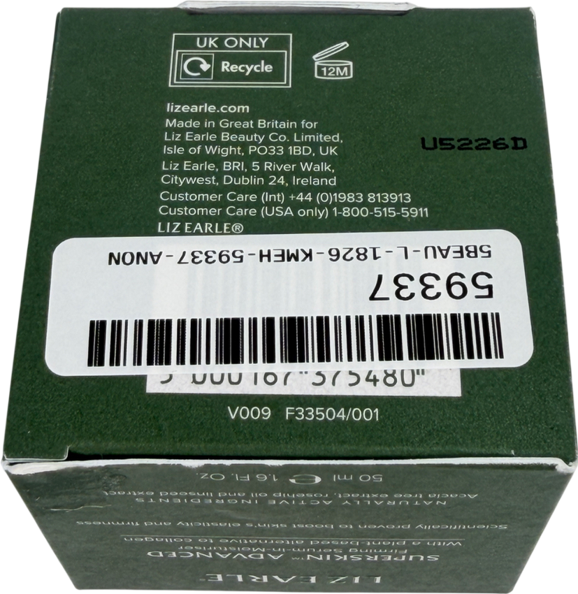 Liz Earle Superskin Advanced Firming Serum In Moisturiser 50ml