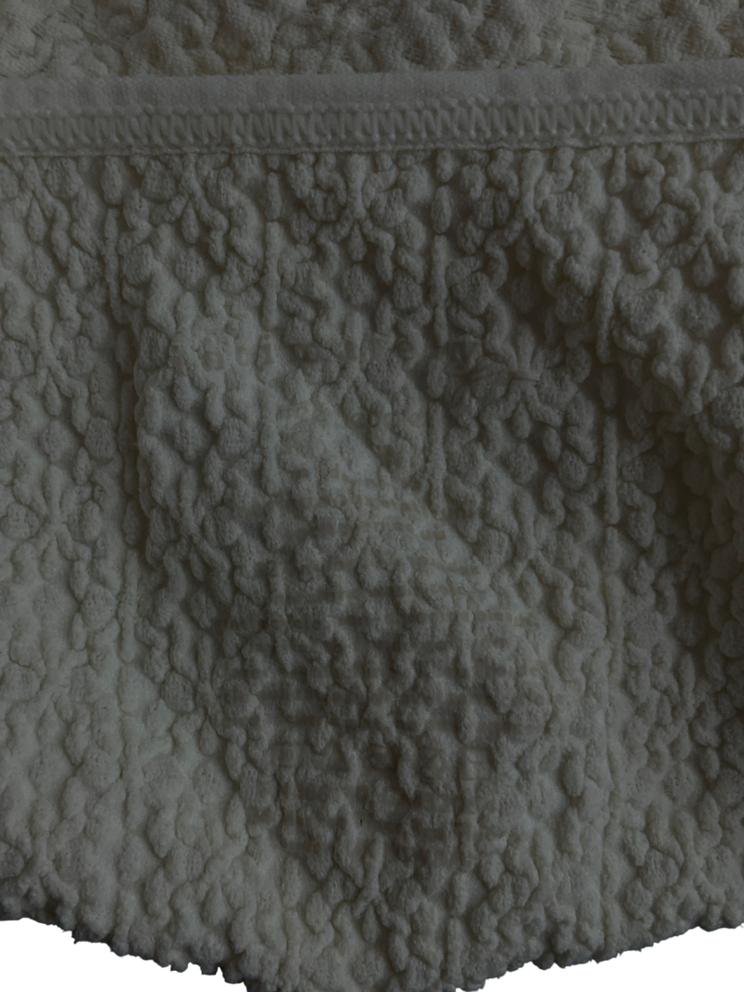 Free People White Love Letter Seamless Long Sleeve Top UK XS/S