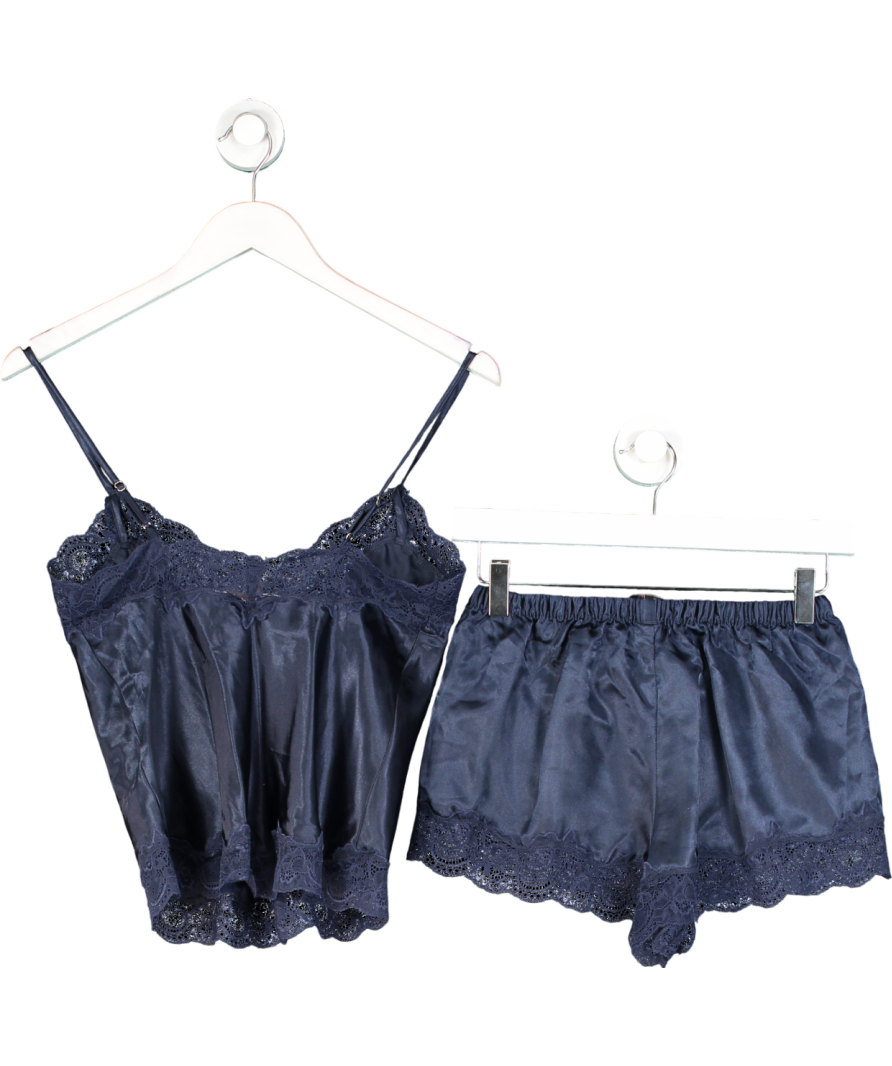 boux avenue Blue Marnie Lace Cami Set UK 6