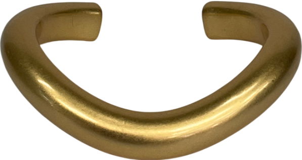 REISS Metallic Freida Wave Cuff Bracelet, Gold One Size