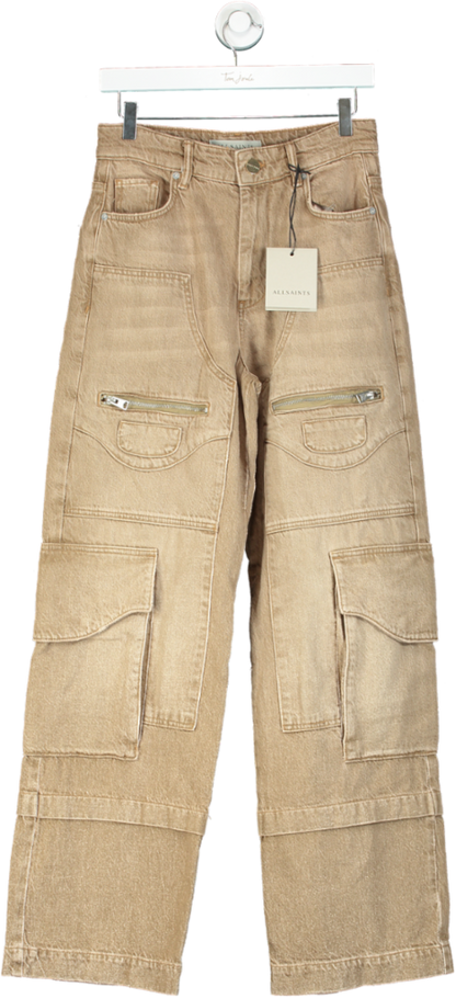 All Saints Light Brown Archie Jean W25