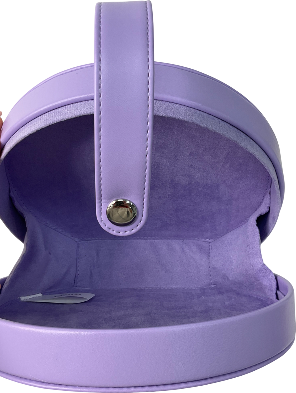 kiko Purple Hard Case Make Up Bag One Size