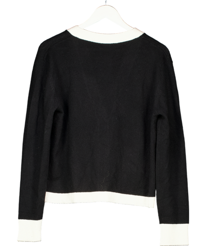 Cloeys Colourblock Cardigan Black & White UK M/L