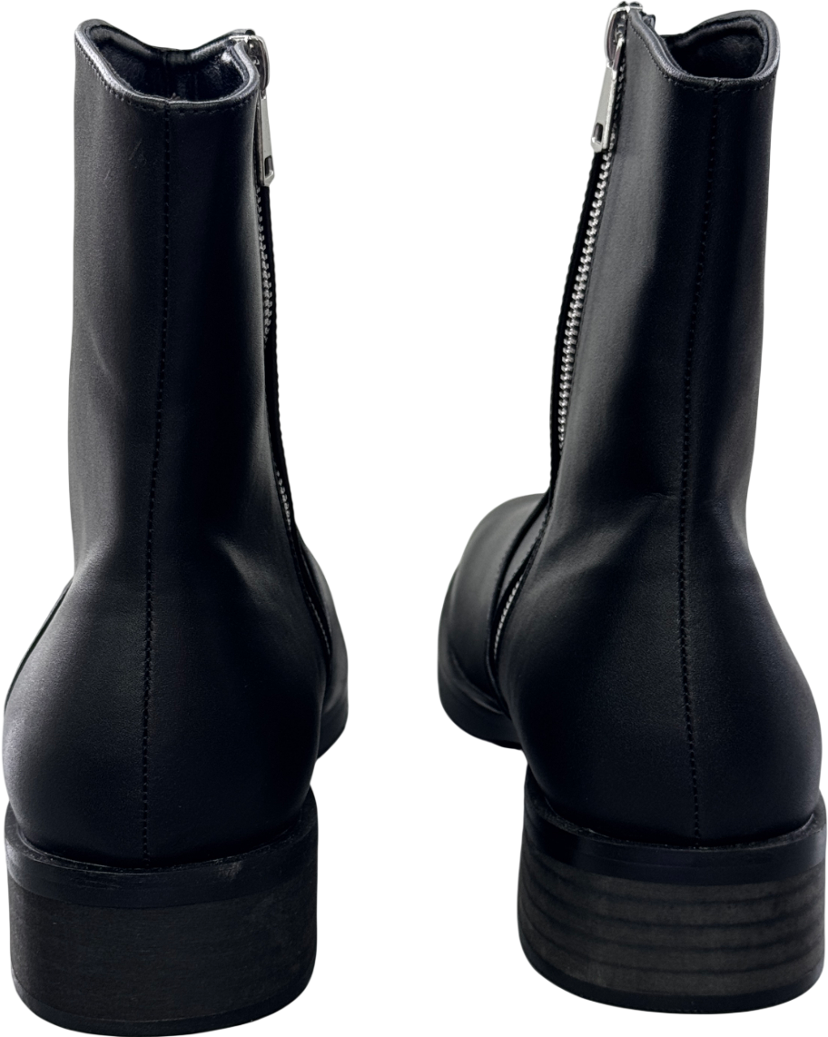 THE DENATURED The Warden Men's Classic Smart Boots - Black UK 9 EU 43 👞