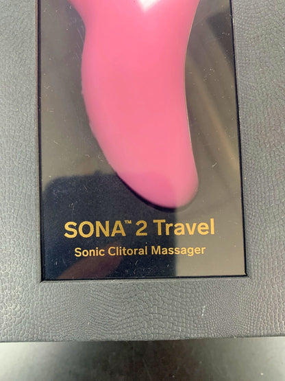 LELO SONA 2 Travel Sonic Clitoral Massager Pink