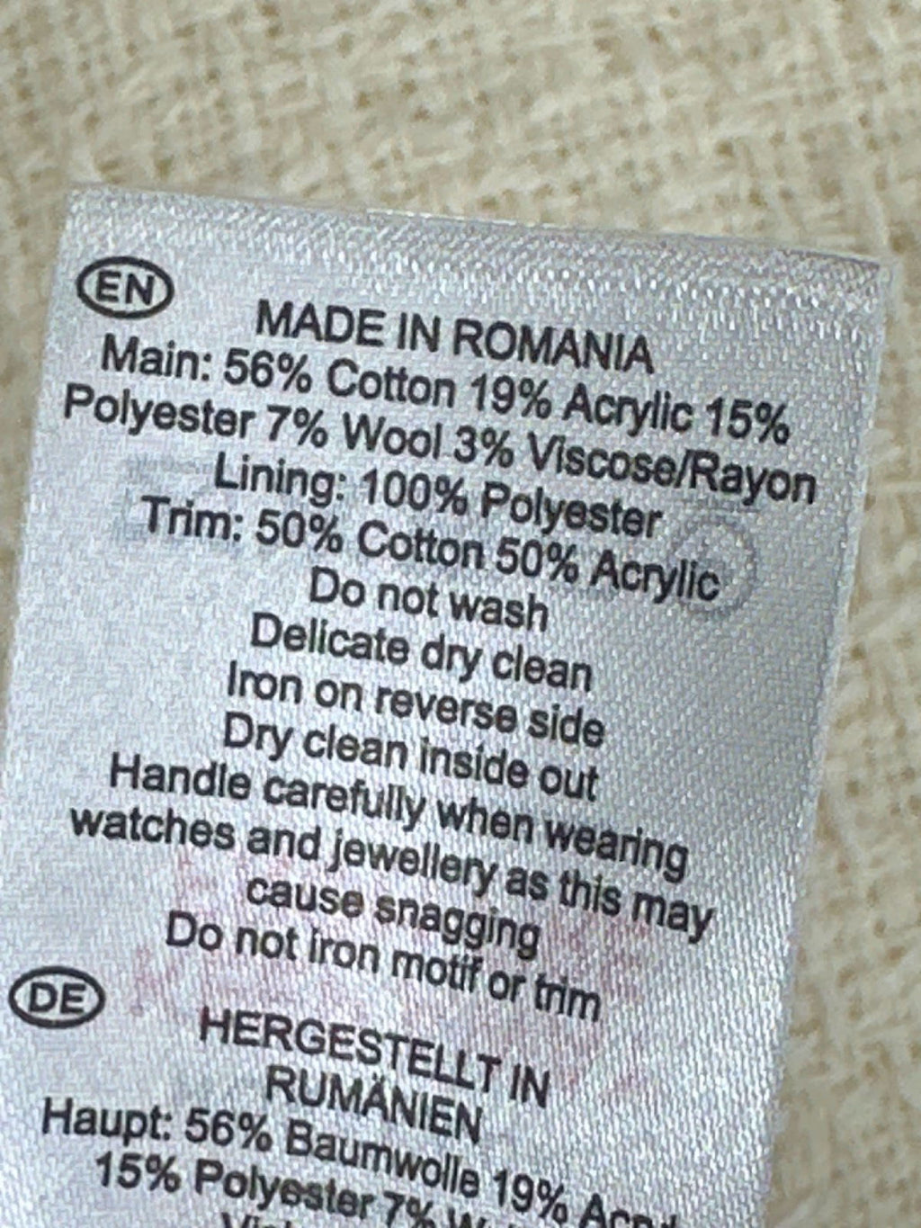 Hobbs Ivory Draycott Jacket Limited Edition UK 6