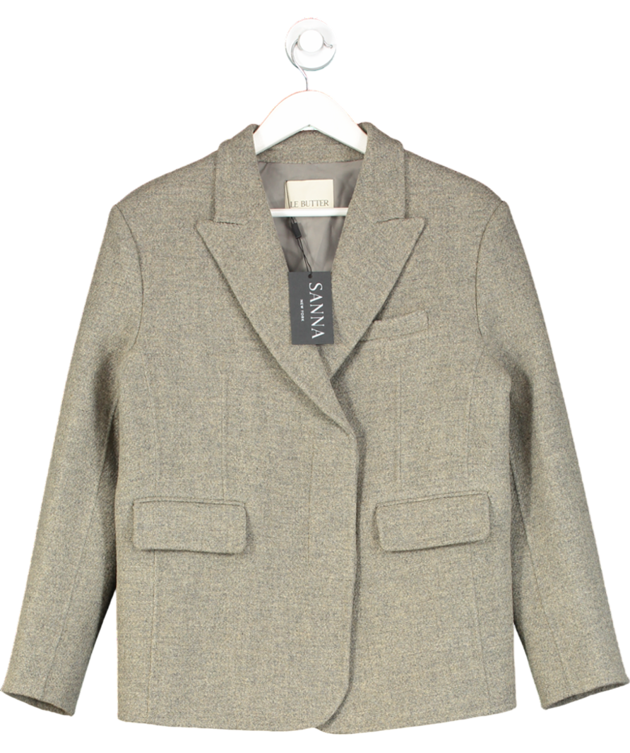 Sanna Palma Wool Blazer Grey One Size
