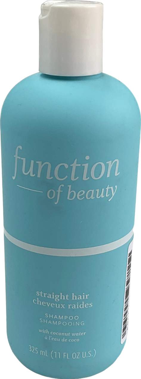 function of beauty Straight Hair Shampoo 325ml