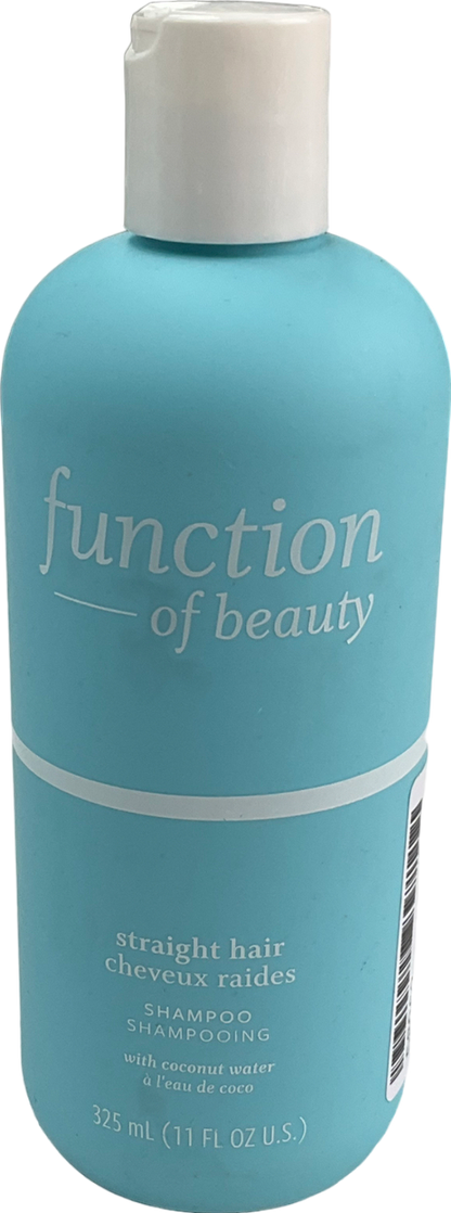 function of beauty Straight Hair Shampoo 325ml