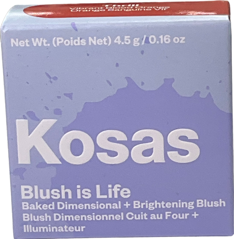 Kosas Blush Is Life Baked Dimensional + Brightening Blush Thrill 4.5g