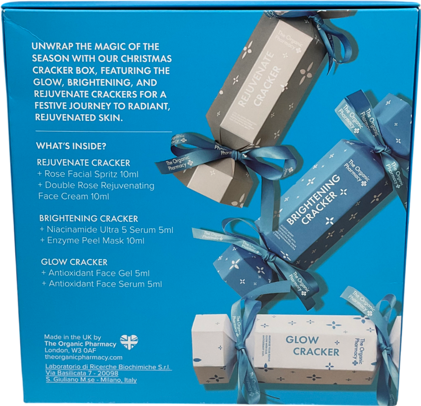 The Organic Pharmacy Luxury Cracker Gift Set 3 crackers