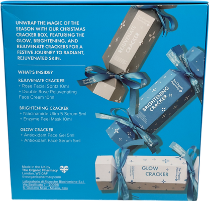 The Organic Pharmacy Luxury Cracker Gift Set 3 crackers