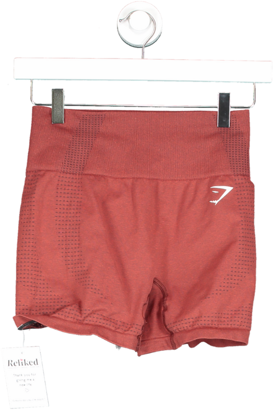 gymshark Red Vital Seamless 2.0 Shorts  UK S