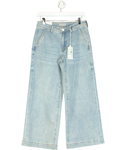 Guess Blue Jeans Wide Leg A Vita Media W27