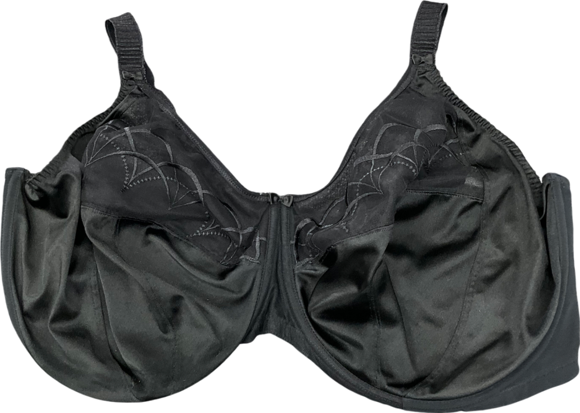 Elomi Lingerie Black Cate Full Cup Bra UK 44H
