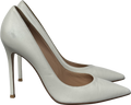 Gianvito Rossi White Gianvito 105 Iconic Stiletto Heel Shoes UK 7 EU 40 👠