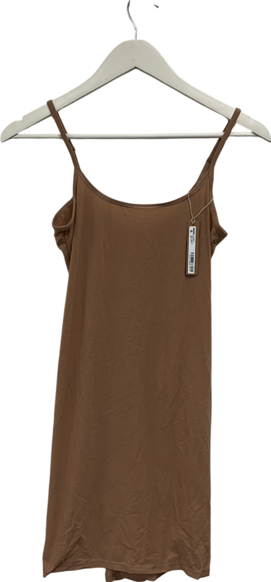SKIMS Beige Fit Everybody Slip Dress - Sienna UK M