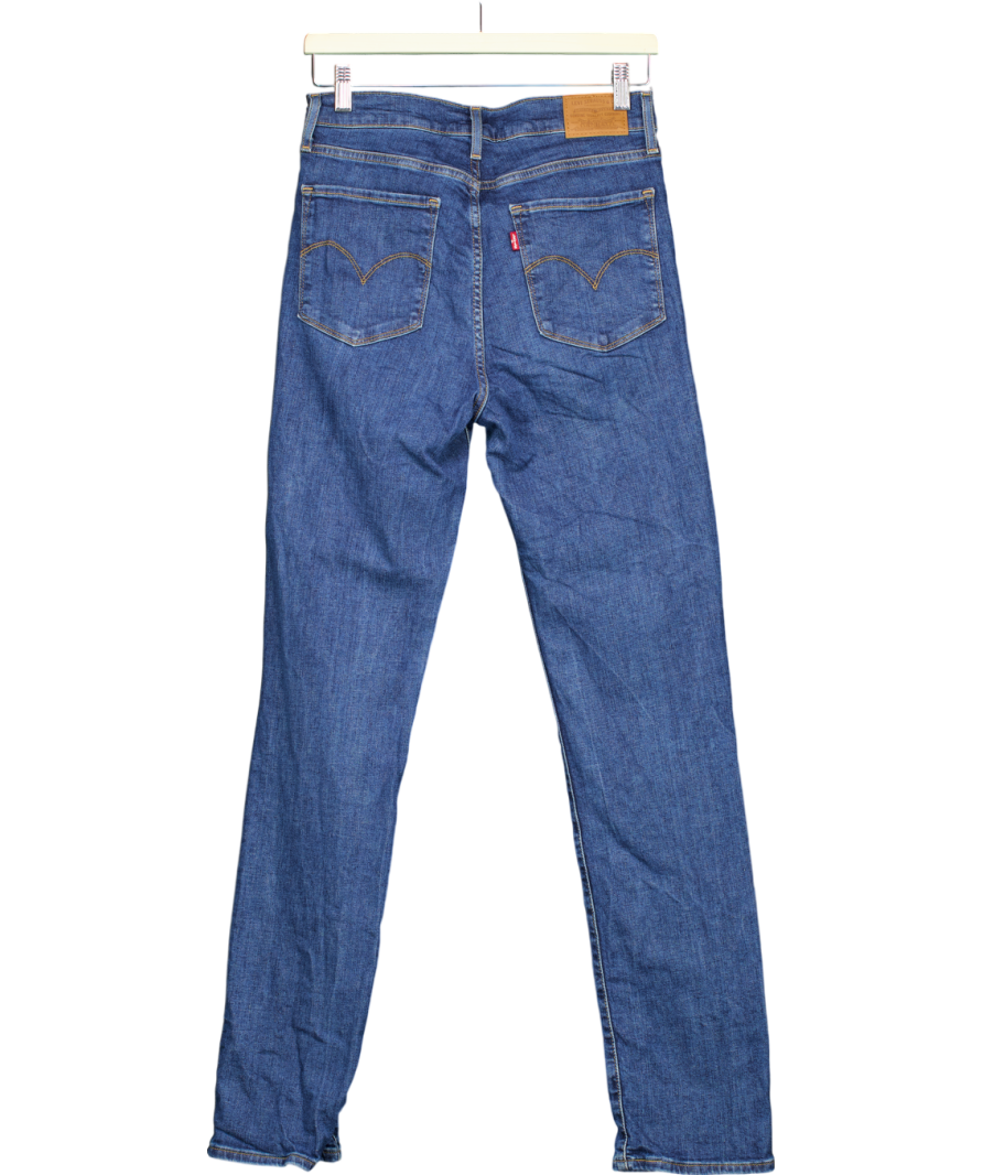 levis Blue 724 High Rise Straight Jeans W29