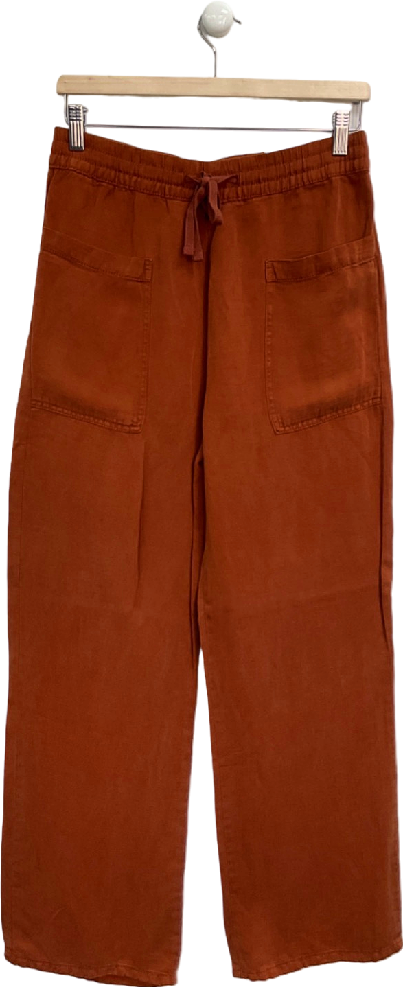 Zara Terracotta The Relaxed Jogger UK M