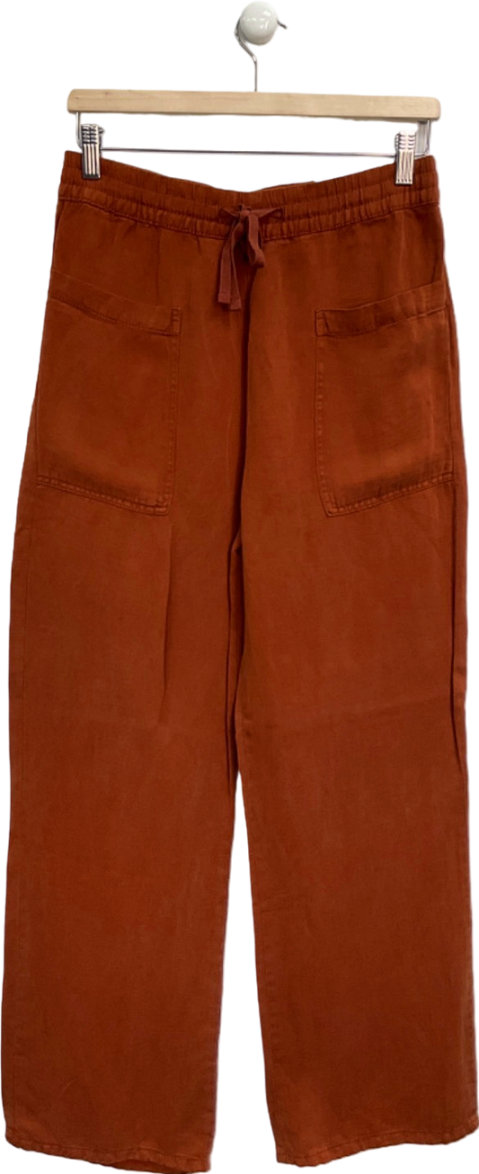 Zara Terracotta The Relaxed Jogger UK M