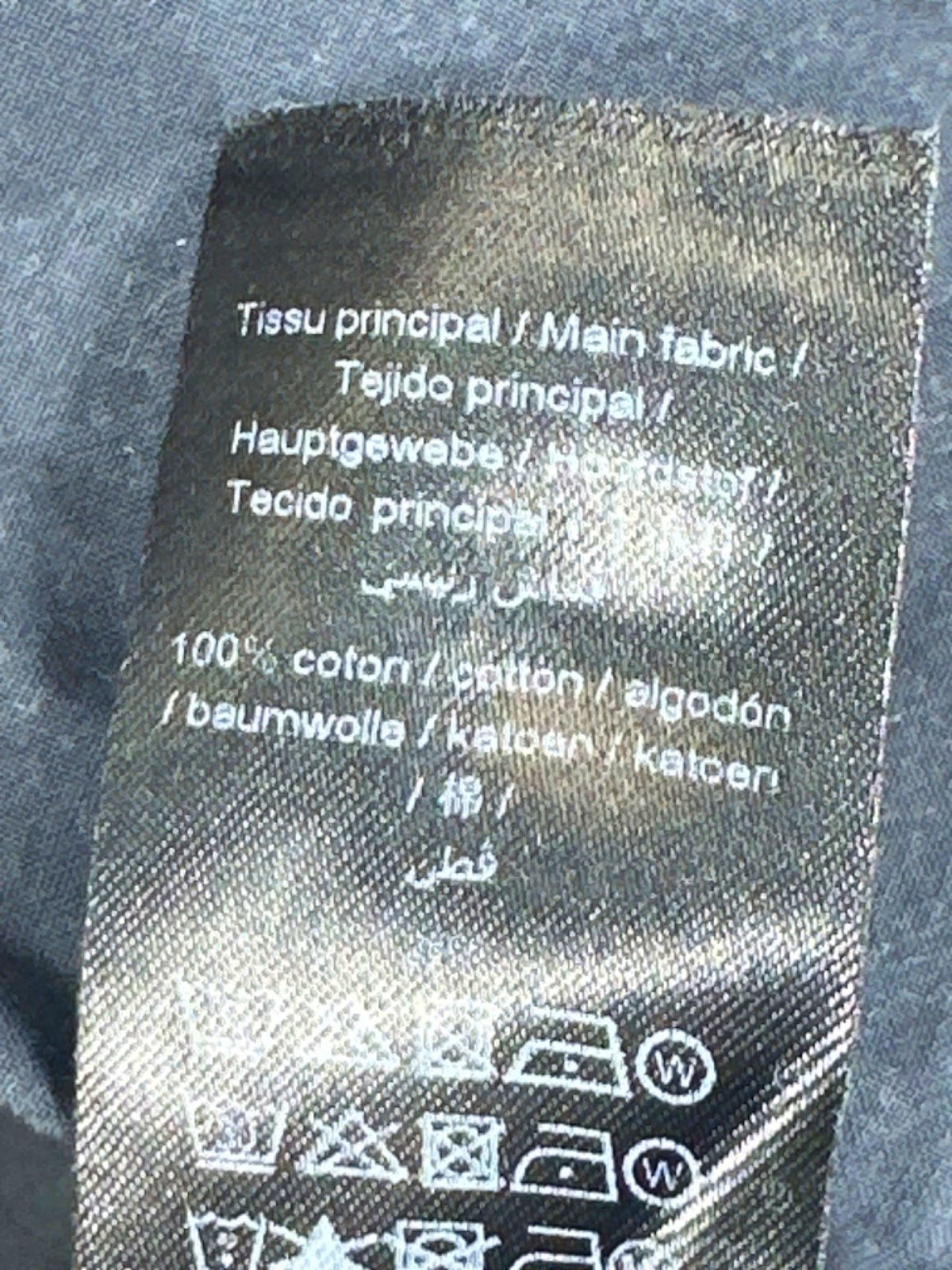 IKKS Navy Long Sleeve Button-Up Shirt Slim Fit UK XL