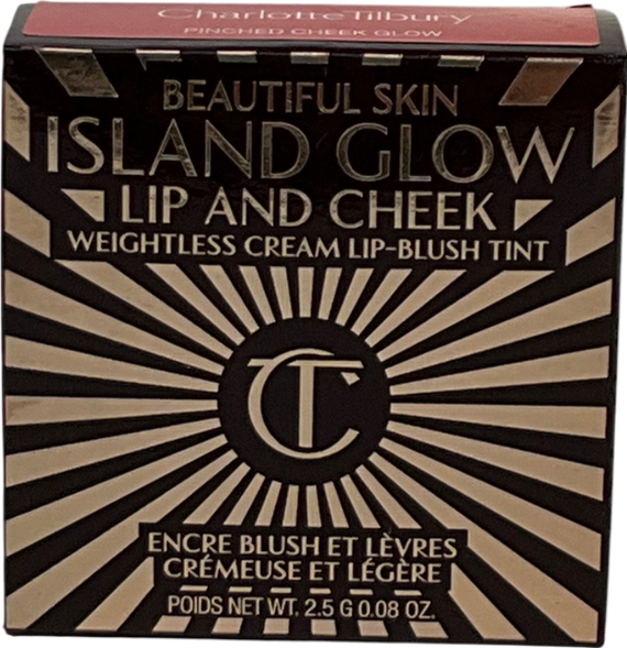Charlotte Tilbury Beautiful Skin Island Lip And Cheek Blusher Pinched Cheek Glow 2.5g