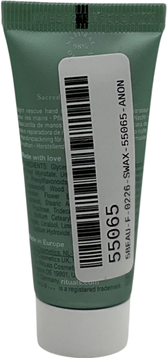 RITUALS The Ritual Of Jing Night Rescue Hand Mask 20ml