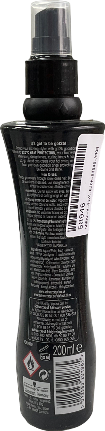 schwarzkopf Heat Protection Spray Guardian Angel 200ml