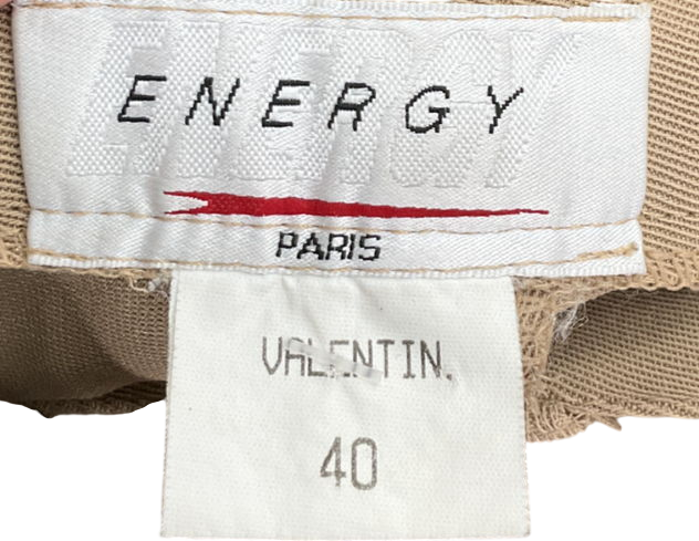 Energy Beige Trousers UK S